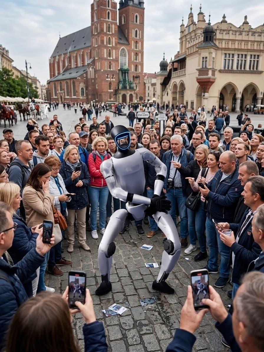 Humanoïde robot — close-up